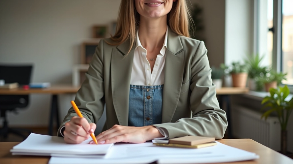 Markéta Součková pracuje v inspirativním pracovním prostředí s poznámkami a organizačními nástroji